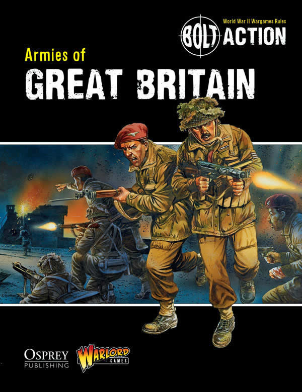 WLGBOLTACTION3 Armies Of Bolt Action 3 Great Britan Army Book Warlord Games (ONLINE ORDER ONLY)