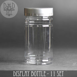 Display Bottle - 7 & 11 Dice Sets (Online Order Only)