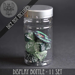 Display Bottle - 7 & 11 Dice Sets (Online Order Only)