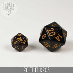 20 Tiny D20s (Online Order Only)