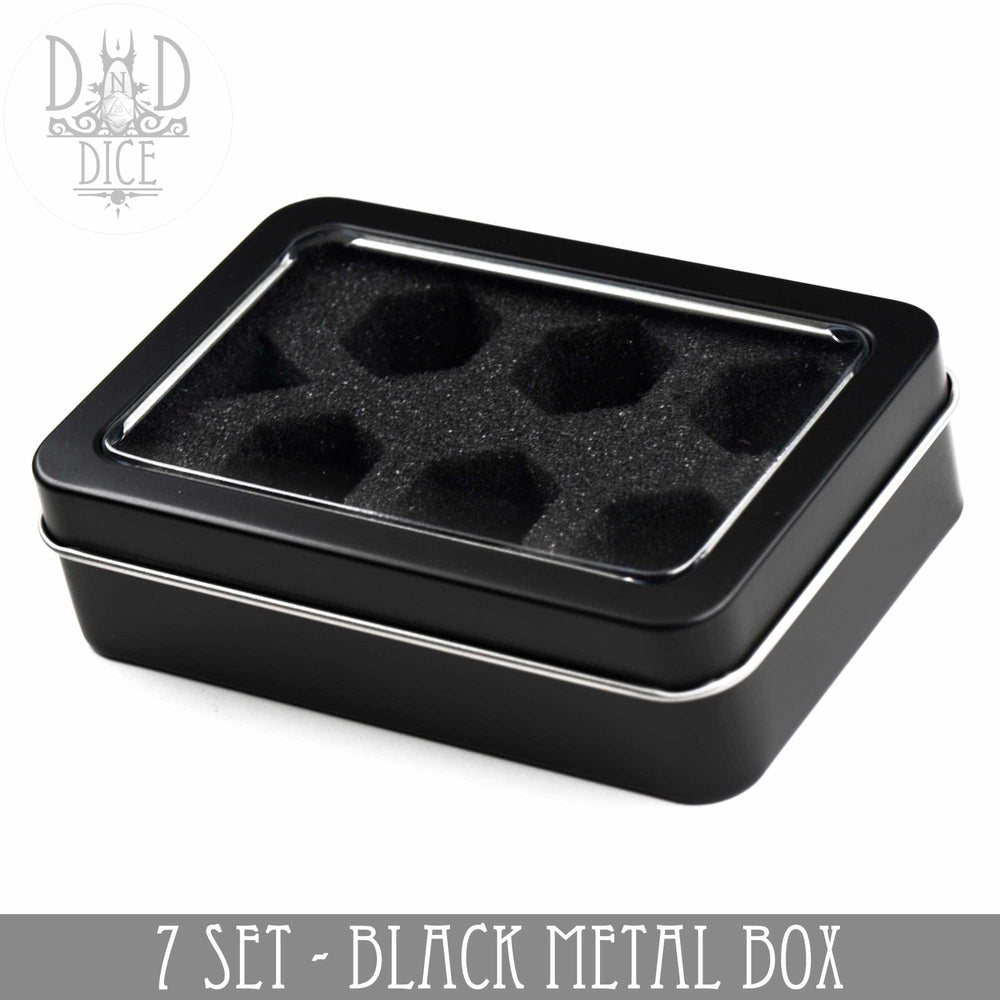 Metal Gift Box - 7 Dice Set (Online Order Only)
