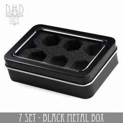 Metal Gift Box - 7 Dice Set (Online Order Only)