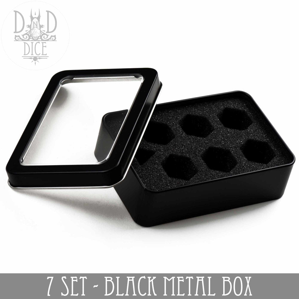 Metal Gift Box - 7 Dice Set (Online Order Only)