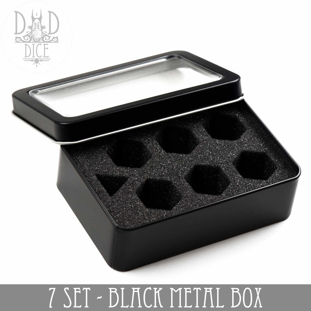 Metal Gift Box - 7 Dice Set (Online Order Only)