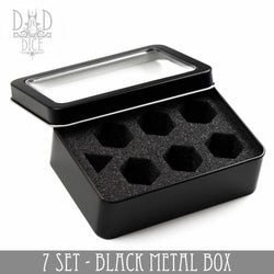 Metal Gift Box - 7 Dice Set (Online Order Only)