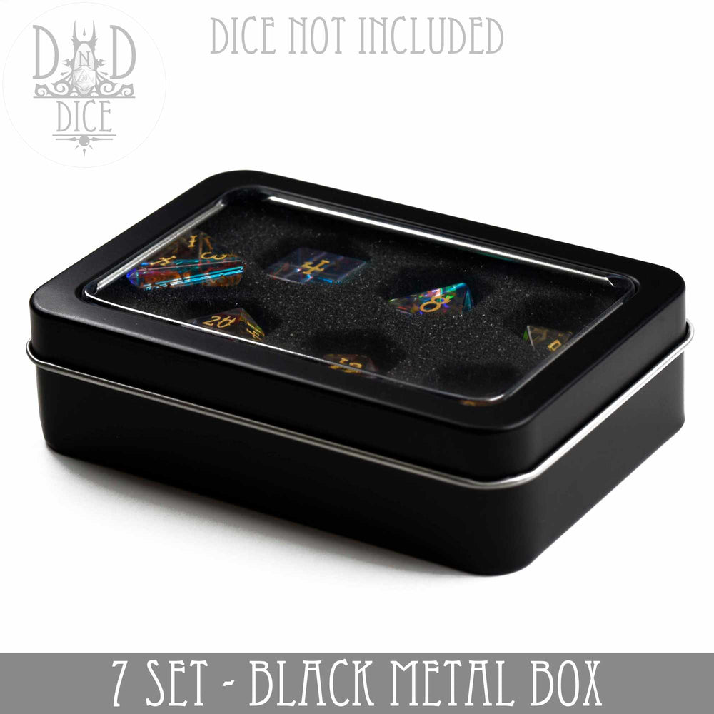 Metal Gift Box - 7 Dice Set (Online Order Only)