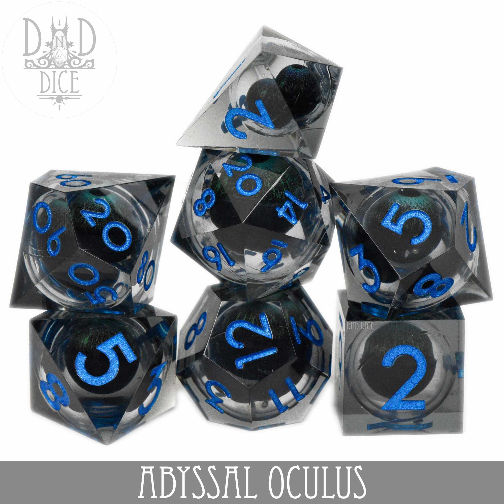 Abyssal Oculus Liquid Core Dice Set (Online Order Only)