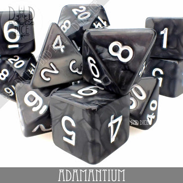 Adamantium 7 or 11 Dice Set (Online Order Only)