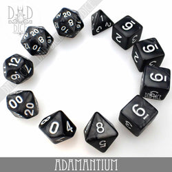 Adamantium 7 or 11 Dice Set (Online Order Only)