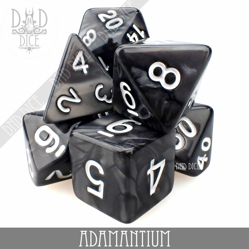 Adamantium 7 or 11 Dice Set (Online Order Only)