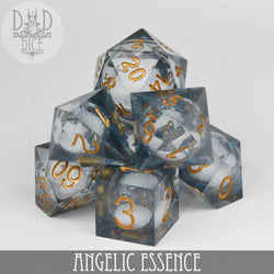 Angelic Essence Liquid Core Dice Set (Online Order Only)