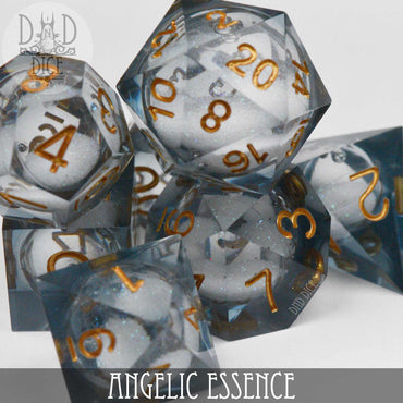 Angelic Essence Liquid Core Dice Set (Online Order Only)