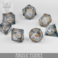 Angelic Essence Liquid Core Dice Set (Online Order Only)