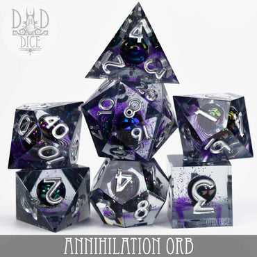Annihilation Orb (Handmade) Dice Set
