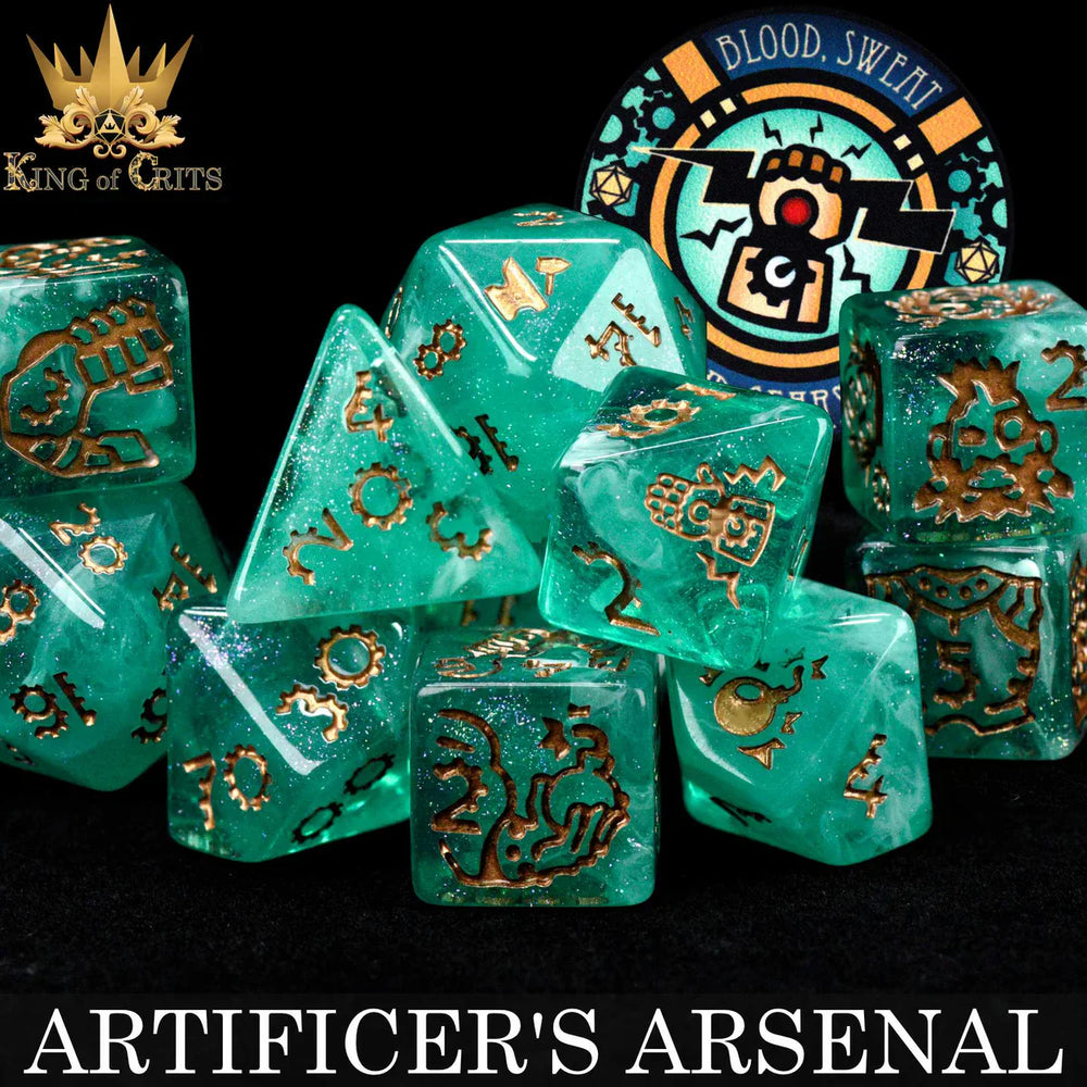Artificer's Arsenal - 11 Dice Set (Online Order Only)
