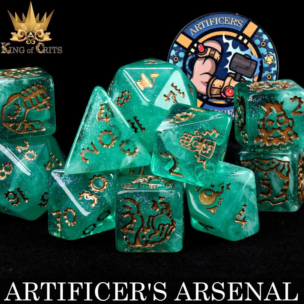 Artificer's Arsenal 11 Dice Set (Online Order Only)