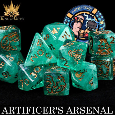Artificer's Arsenal 11 Dice Set (Online Order Only)