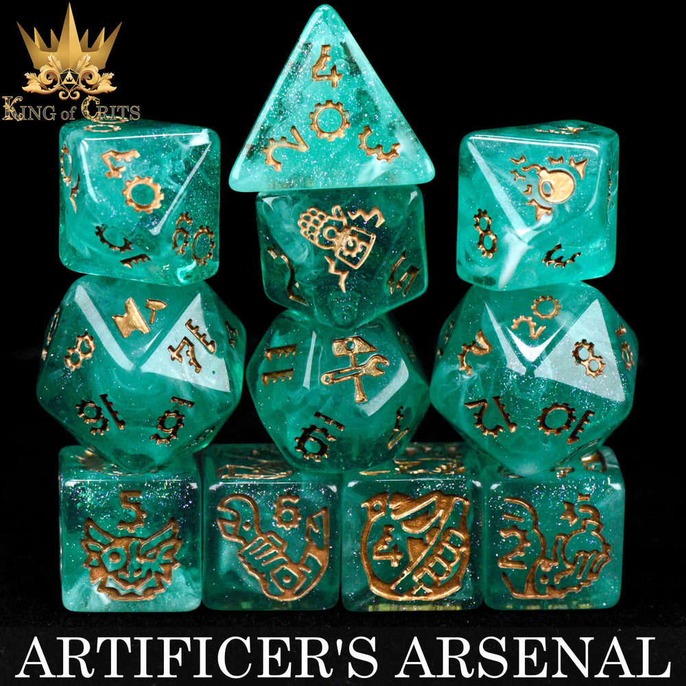 Artificer's Arsenal 11 Dice Set (Online Order Only)