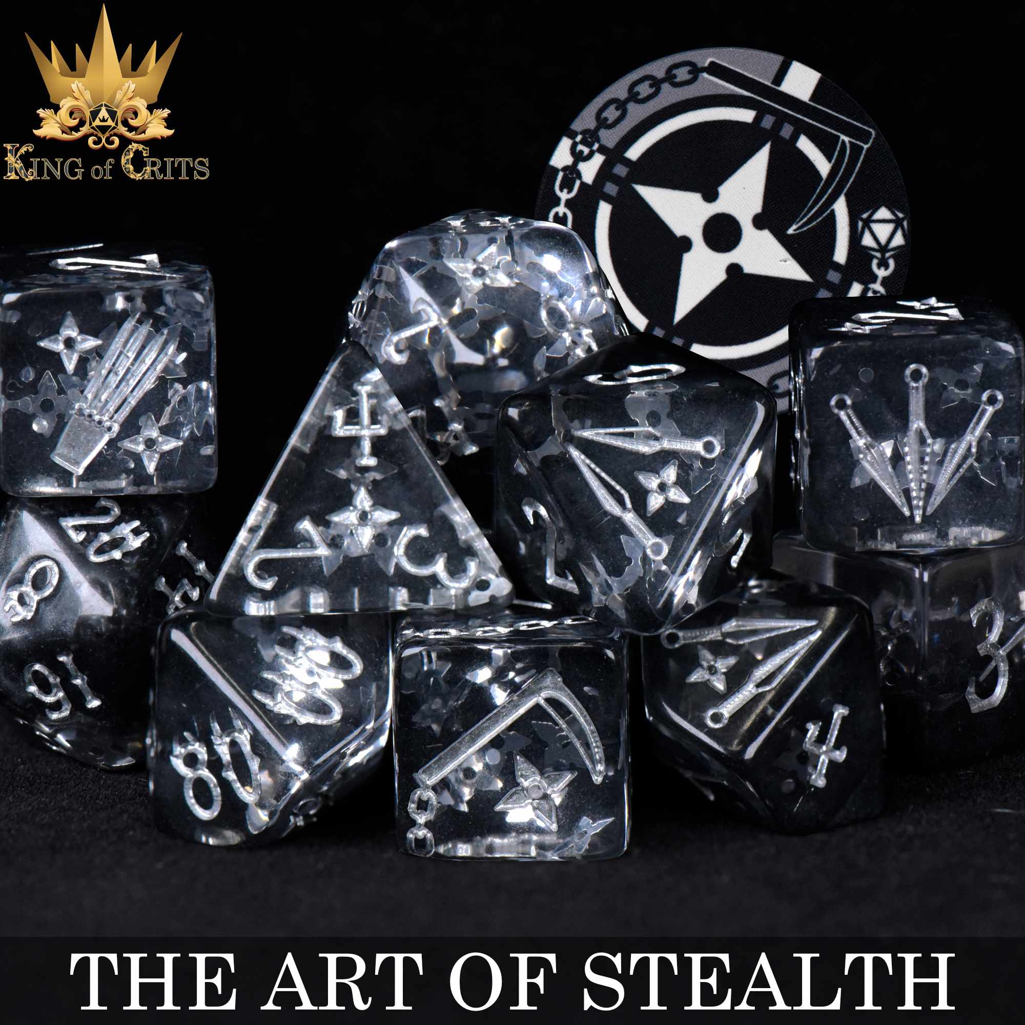 Art of Stealth 11 Dice Set (Online Order Only)