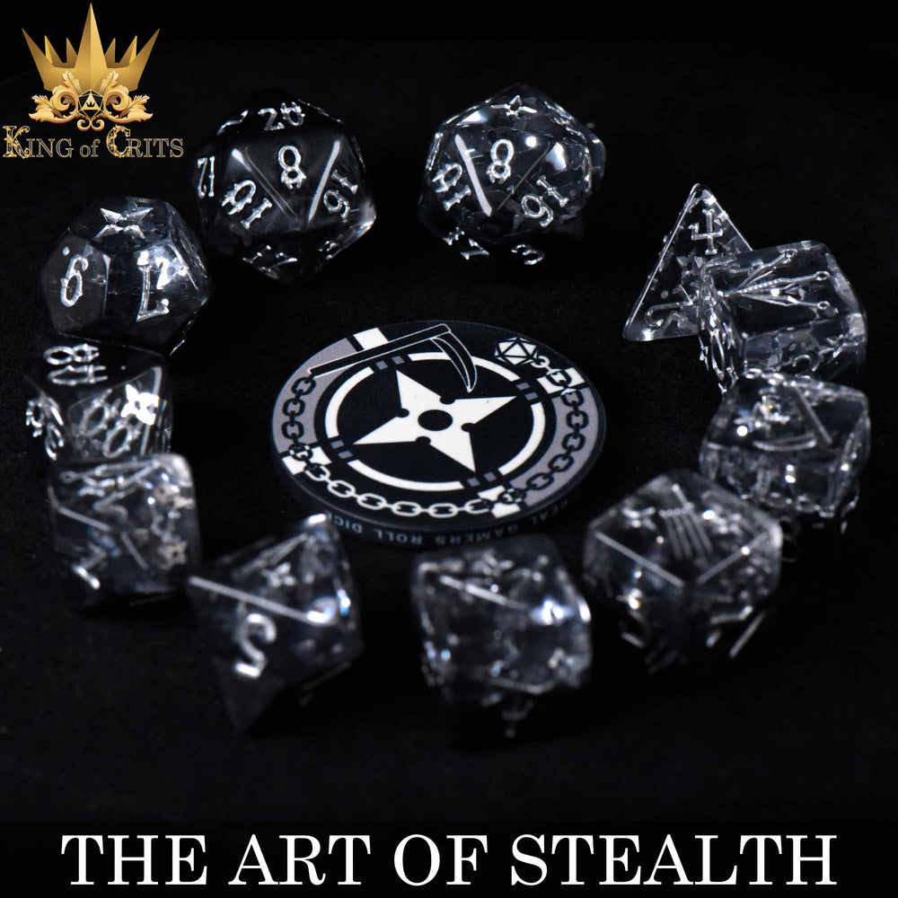 Art of Stealth 11 Dice Set (Online Order Only)