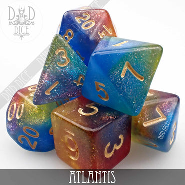 Atlantis Dice Set (Online Order Only)
