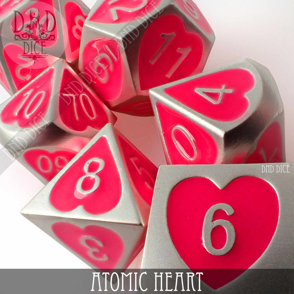 Atomic Heart Metal Dice Set (Online Order Only)