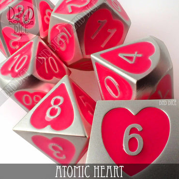 Atomic Heart Metal Dice Set (Online Order Only)
