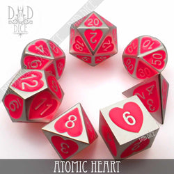 Atomic Heart Metal Dice Set (Online Order Only)