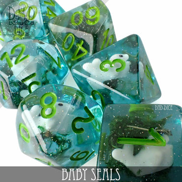 Baby Seals Dice Set (Online Order Only)