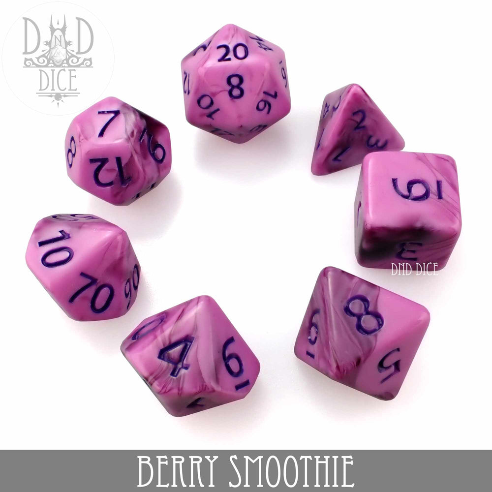 Berry Smoothie Dice Set (Online Order Only)
