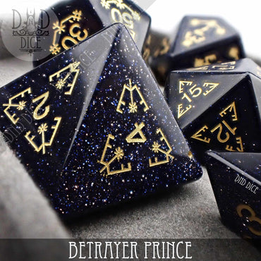 Betrayer Prince Goldstone Dice Set (Online Order Only)