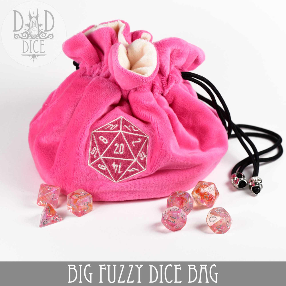 Big Fuzzy Dice Bag (7 Colors) (Online Order Only)