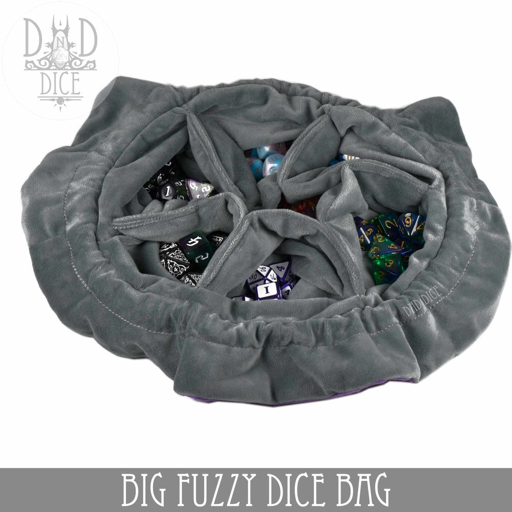 Big Fuzzy Dice Bag (7 Colors) (Online Order Only)