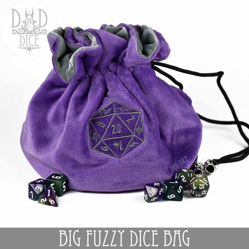 Big Fuzzy Dice Bag (7 Colors) (Online Order Only)