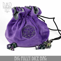 Big Fuzzy Dice Bag (7 Colors) (Online Order Only)
