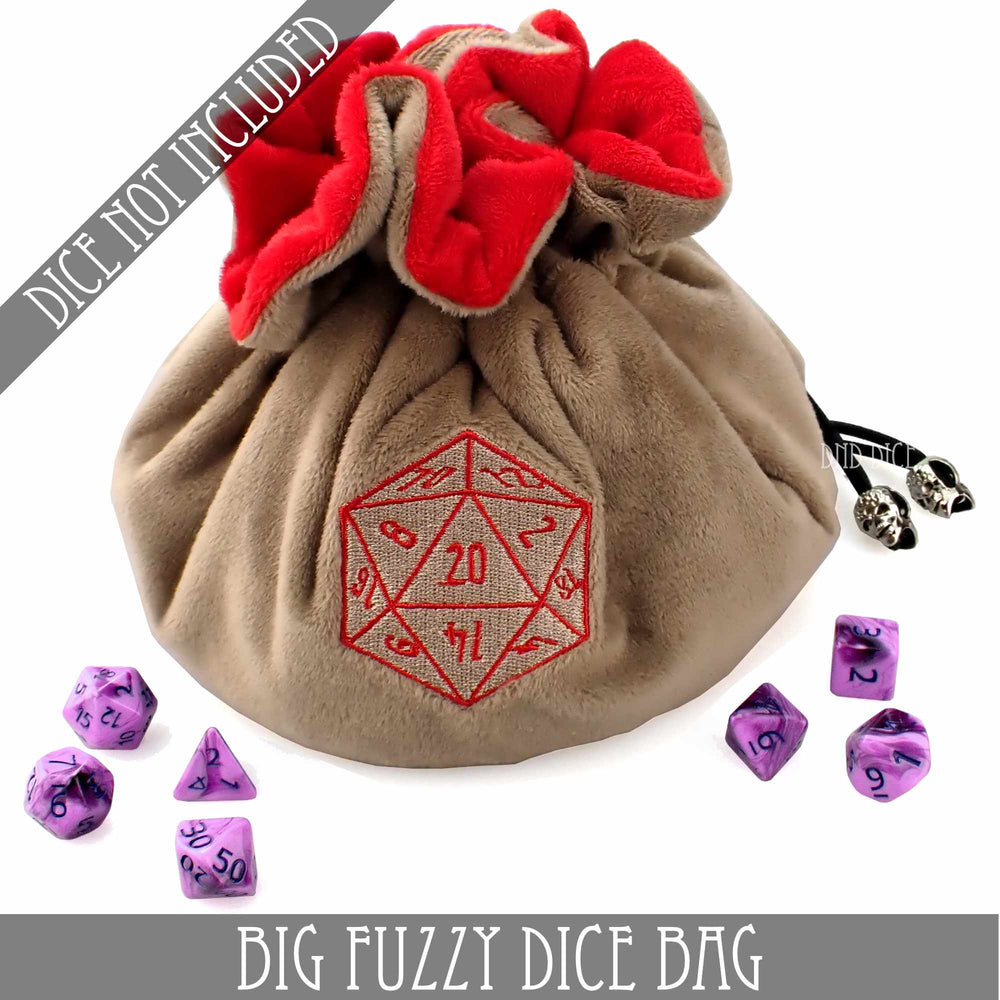 Big Fuzzy Dice Bag (7 Colors) (Online Order Only)
