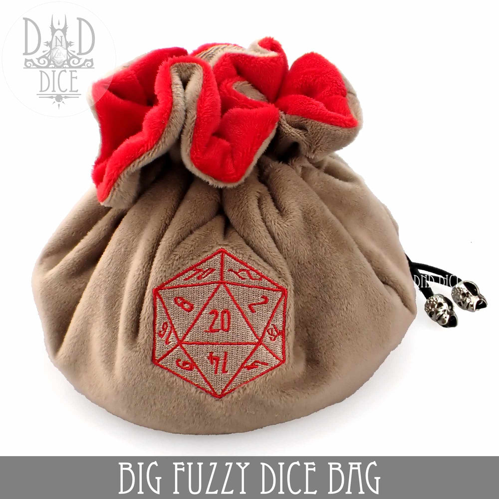 Big Fuzzy Dice Bag (7 Colors) (Online Order Only)