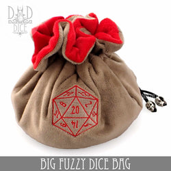 Big Fuzzy Dice Bag (7 Colors) (Online Order Only)