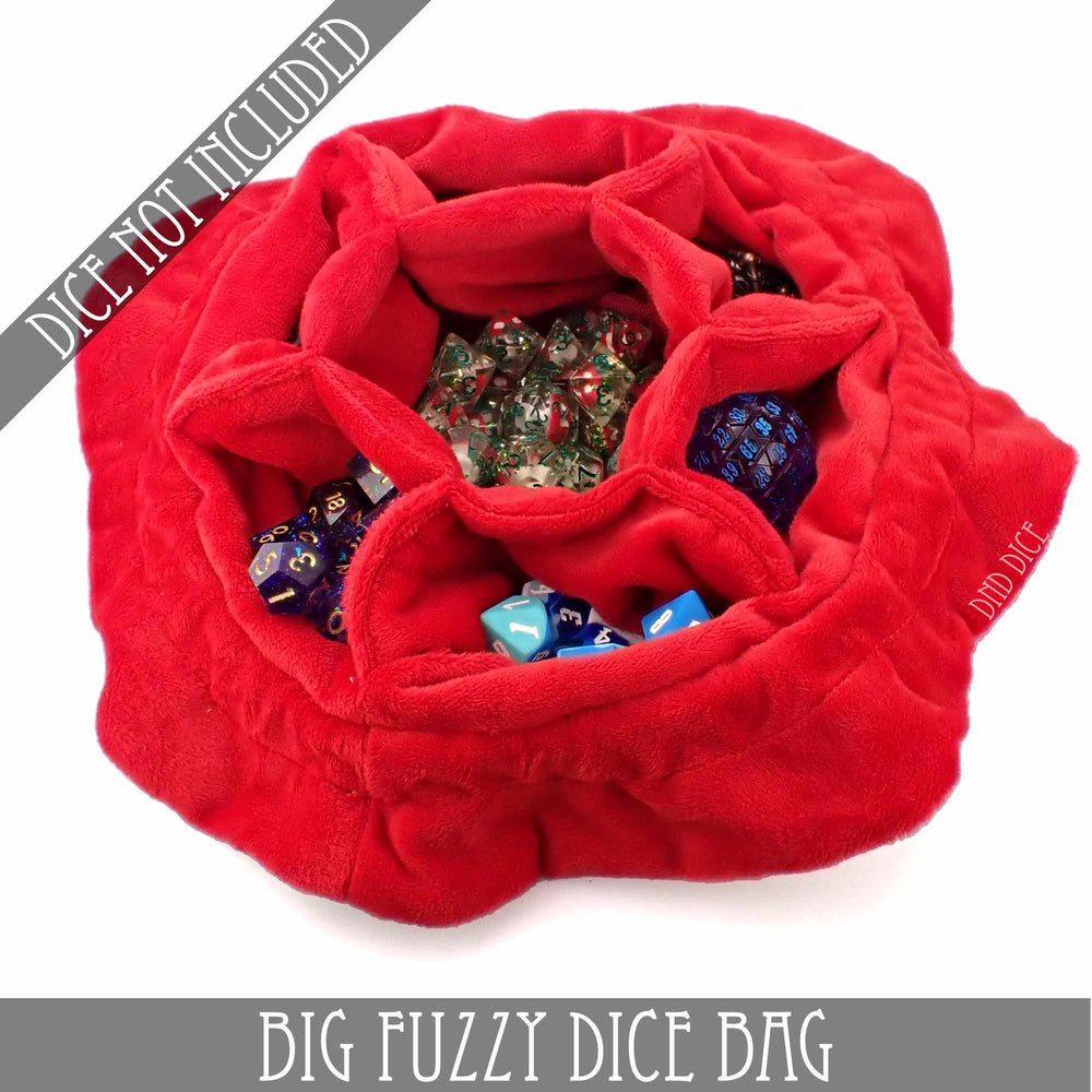 Big Fuzzy Dice Bag (7 Colors) (Online Order Only)