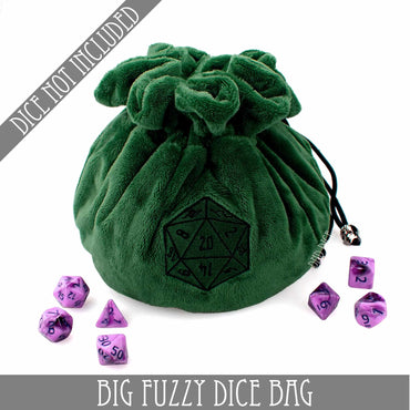 Big Fuzzy Dice Bag (7 Colors) (Online Order Only)