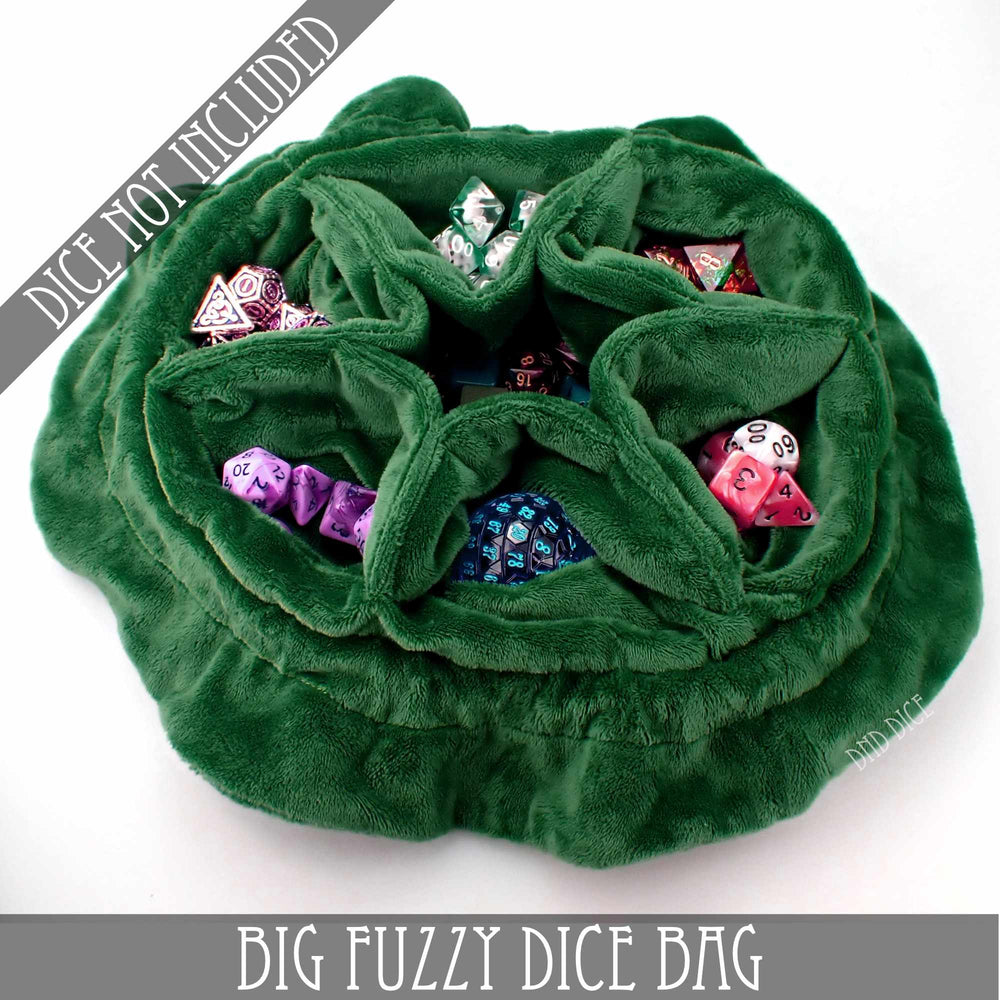 Big Fuzzy Dice Bag (7 Colors) (Online Order Only)