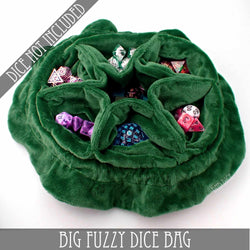 Big Fuzzy Dice Bag (7 Colors) (Online Order Only)