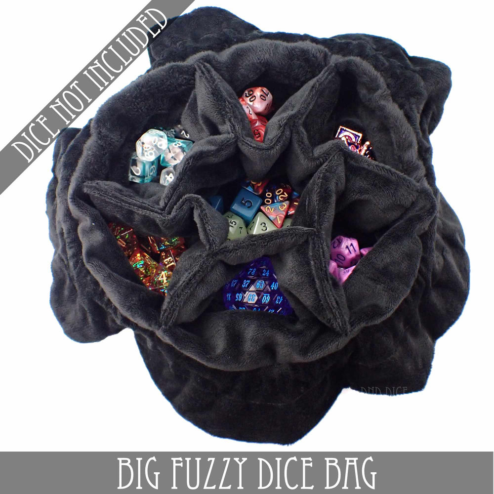 Big Fuzzy Dice Bag (7 Colors) (Online Order Only)