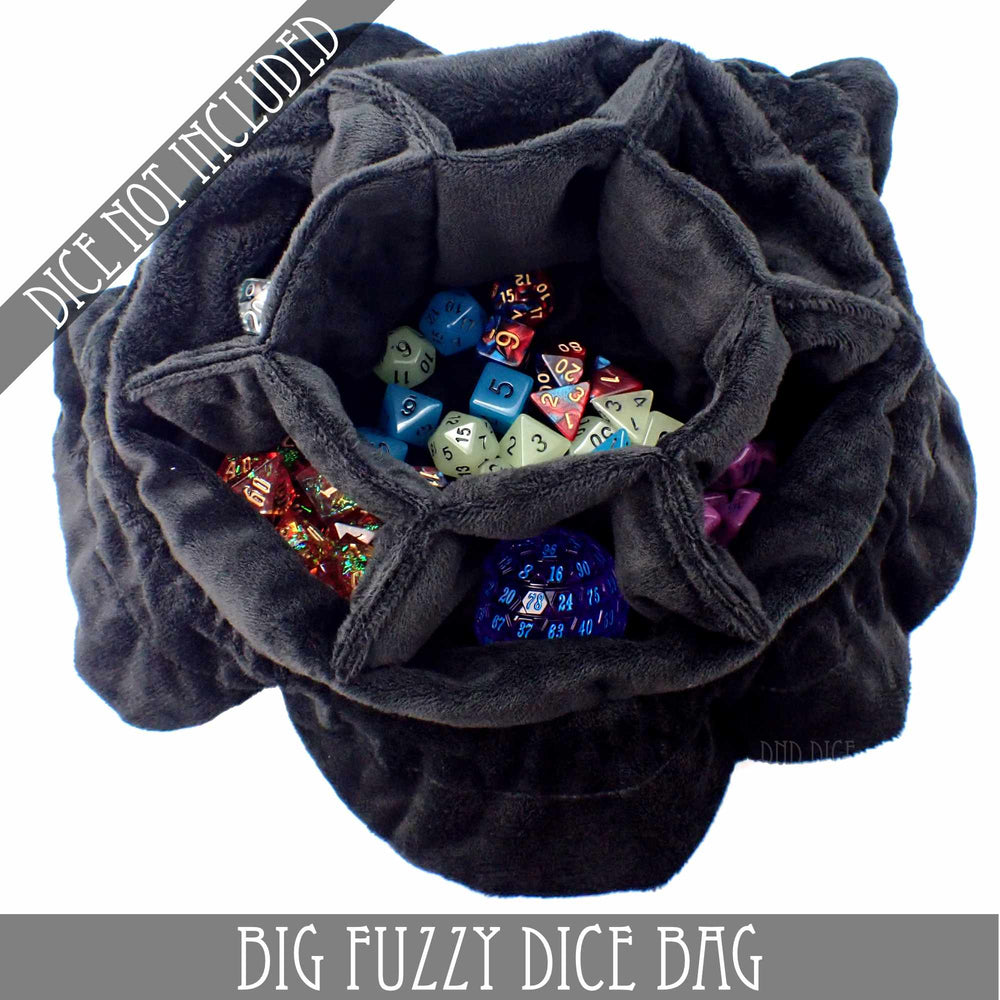 Big Fuzzy Dice Bag (7 Colors) (Online Order Only)