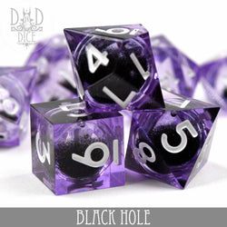 Black Hole Liquid Core Dice Set (Online Order Only)