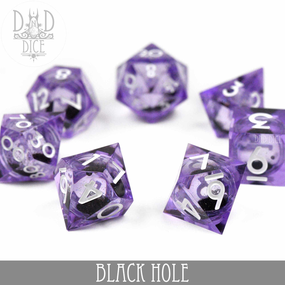 Black Hole Liquid Core Dice Set (Online Order Only)