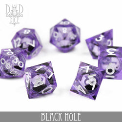 Black Hole Liquid Core Dice Set (Online Order Only)