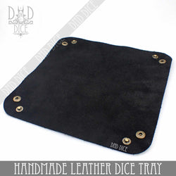 Italian Leather Dice Tray (Handmade) (Online Order Only)