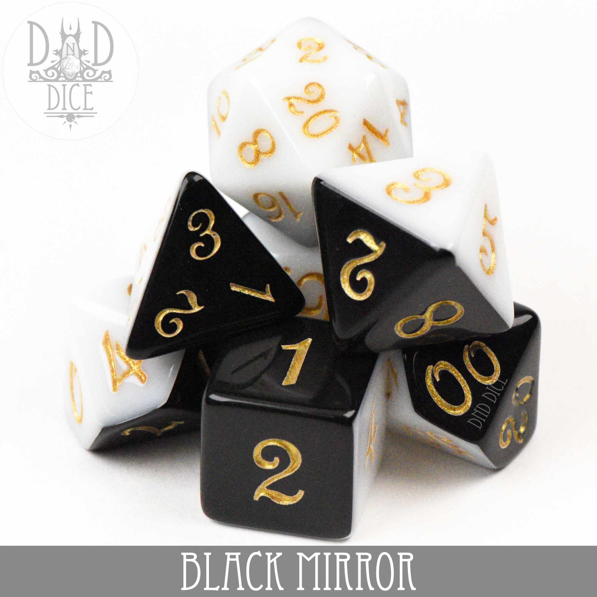 Black Mirror Dice Set (Online Order Only)