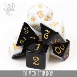 Black Mirror Dice Set (Online Order Only)